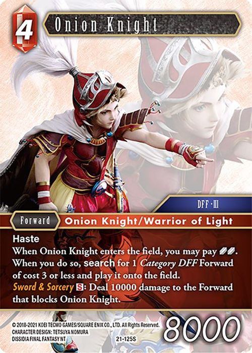 21-125S Onion Knight (FOIL)