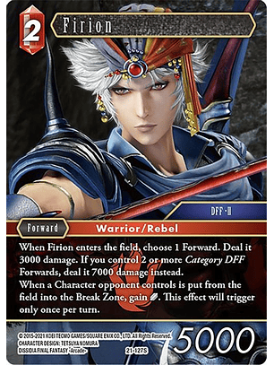 21-127S Firion (FOIL)