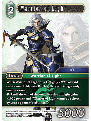 21-131S Warrior of Light (21-131S) (FOIL)