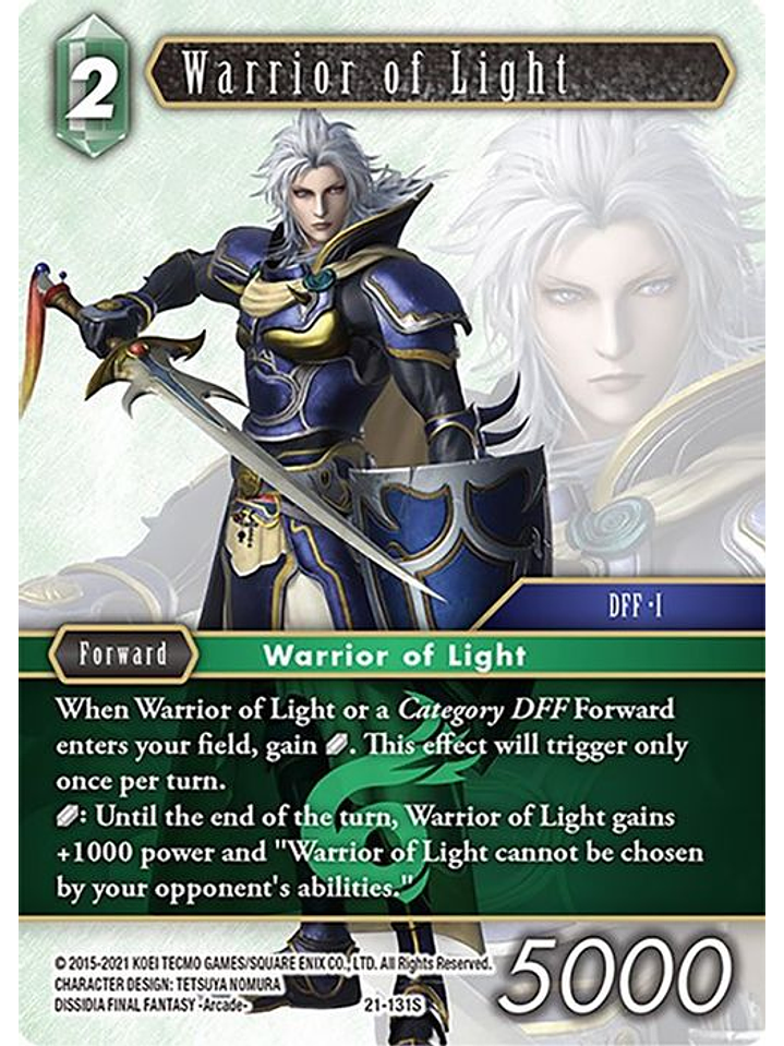 21-131S Warrior of Light (21-131S) (FOIL) 1