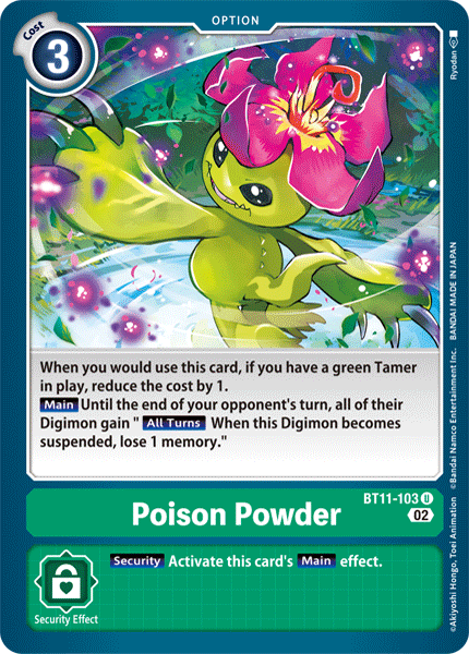BT11-103 U Poison Powder 
