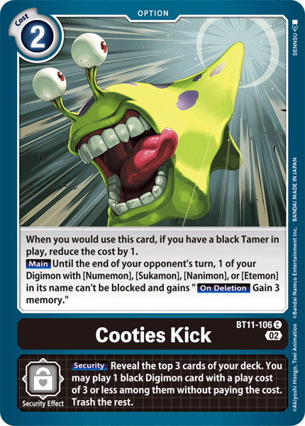 BT11-106 C Cooties Kick 