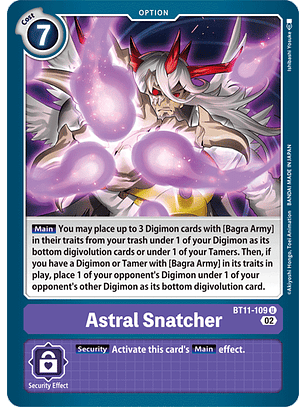 BT11-109 U Astral Snatcher 