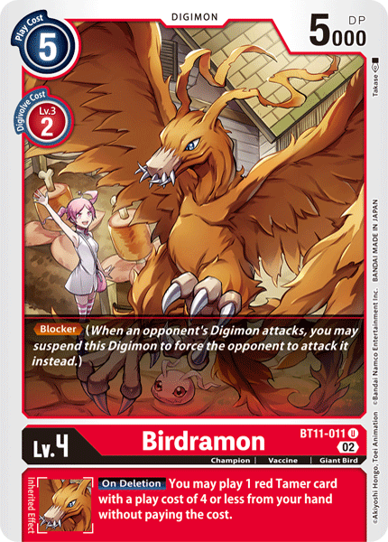 BT11-011 U Birdamon 