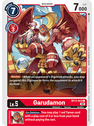 BT11-013 C Garudamon 