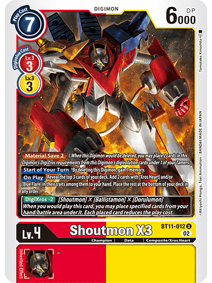 BT11-012 U Shoutmon X3 