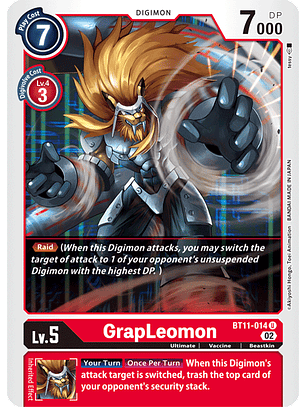 BT11-014 C GrapLeomon 
