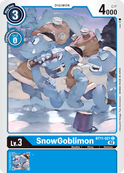 BT11-021 C SnowGoblimon 