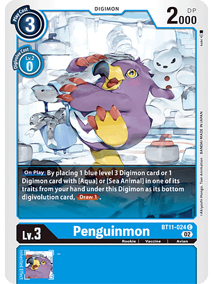 BT11-024 C Penguinmon 