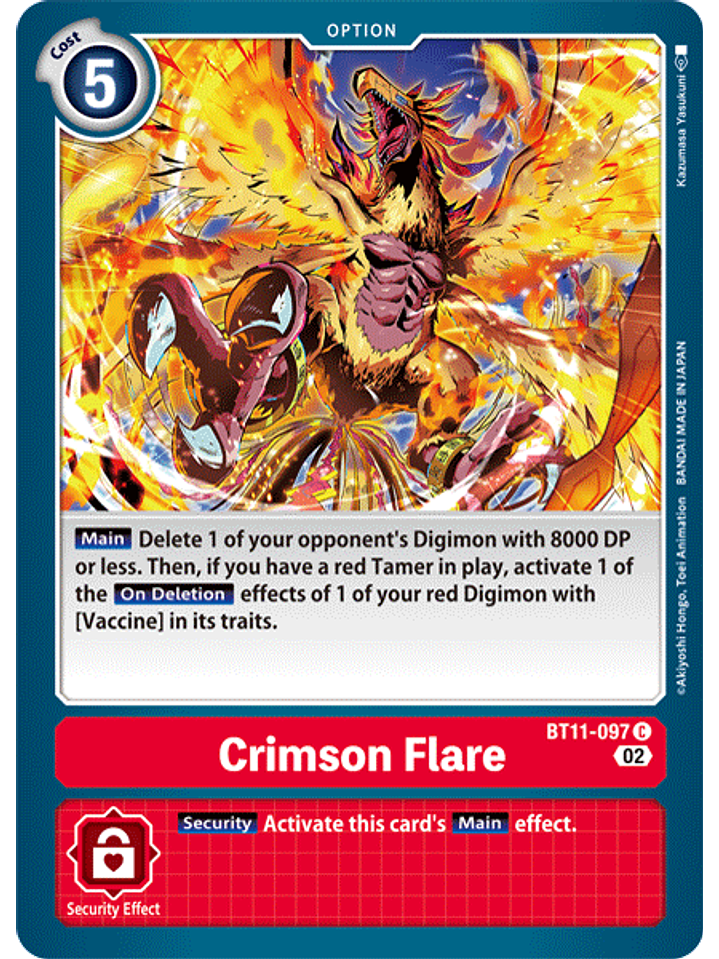 BT11-097 C Crimson Flare  1