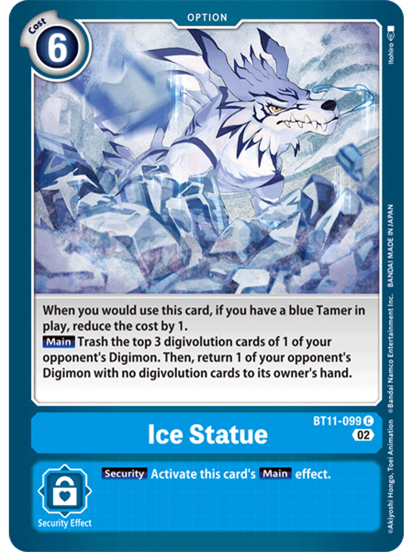 BT11-099 C Ice Statue  1
