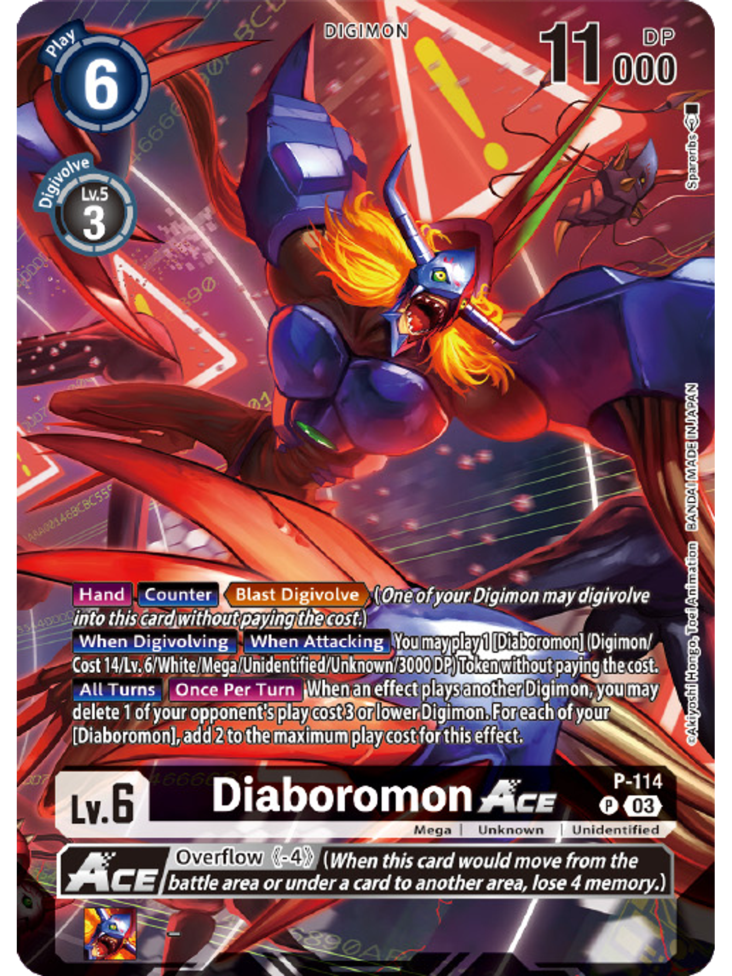 P-114 (Alternative Art) Diaboromon ACE 1