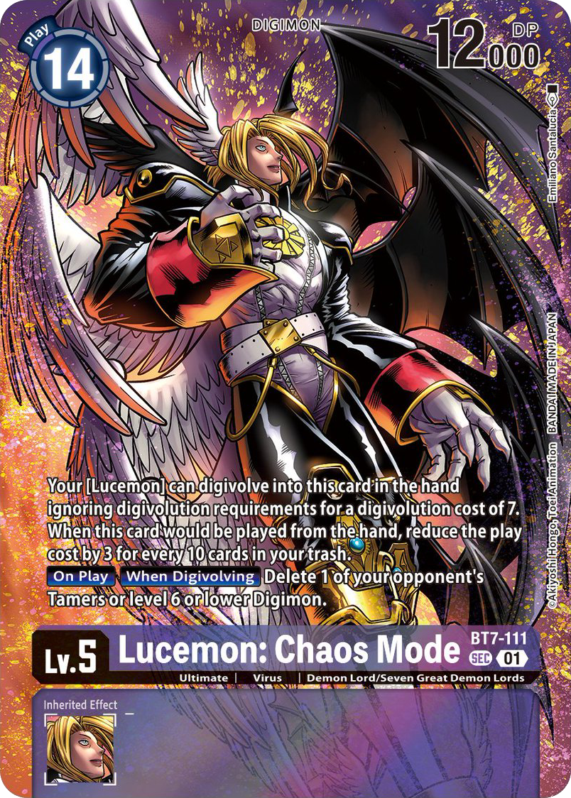 BT7-111 (Alternative Art) Lucemon: Chaos Mode