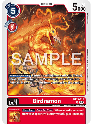 BT15-013 U Birdramon