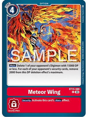 BT15-089 C Meteor Wing