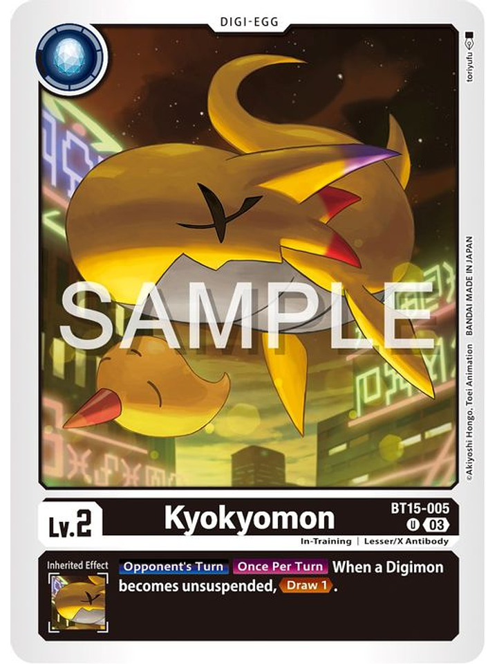 BT15-005 U Kyokyomon 1