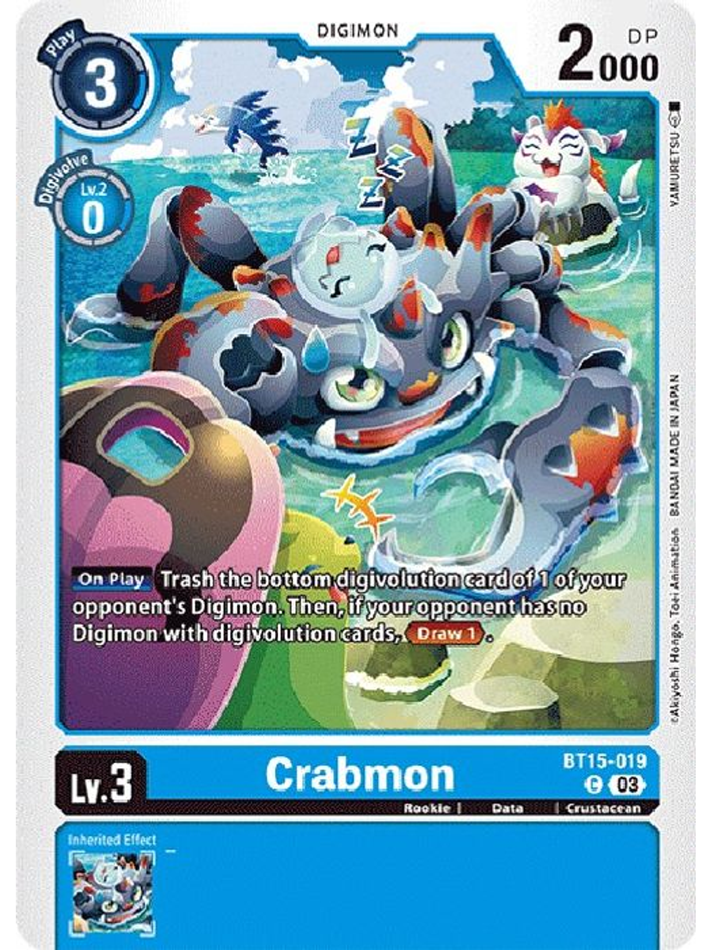 BT15-019 C Crabmon 1