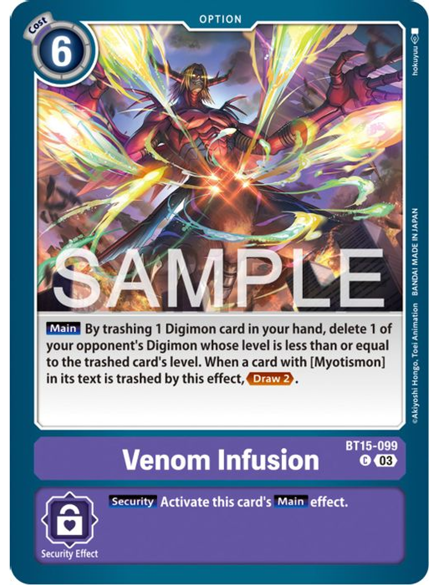 BT15-099 C Venom Infusion 1