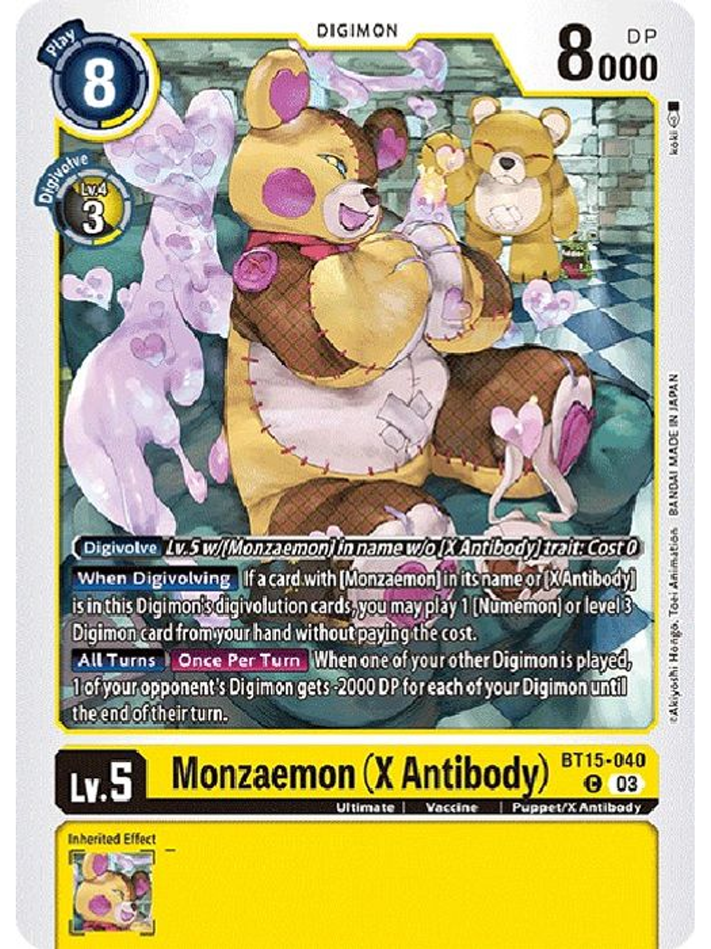 BT15-040 C Monzaemon (X Antibody) 1