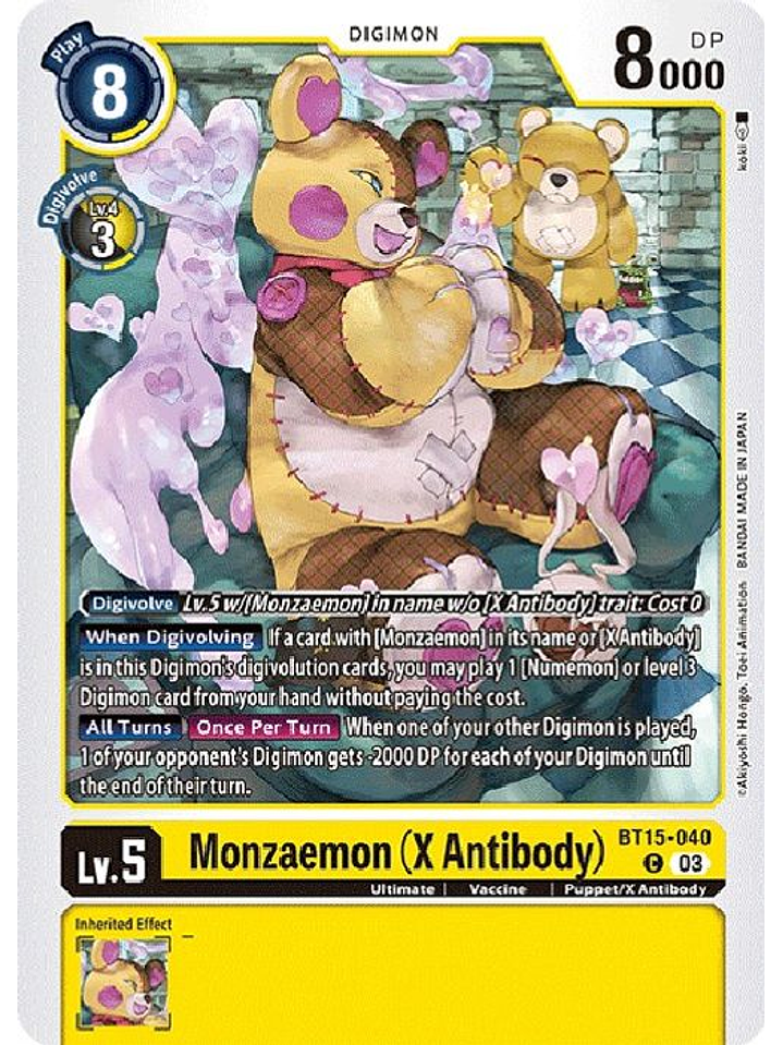 BT15-040 C Monzaemon (X Antibody) 1