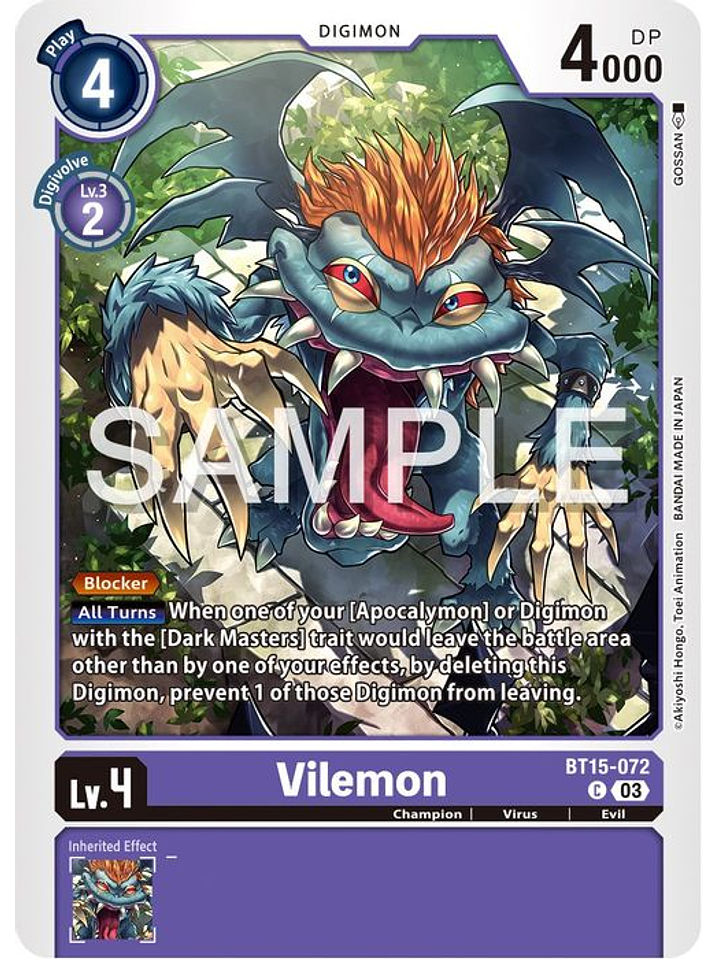 BT15-072 C Vilemon 1