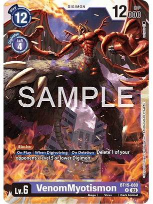 BT15-080 R VenomMyotismon