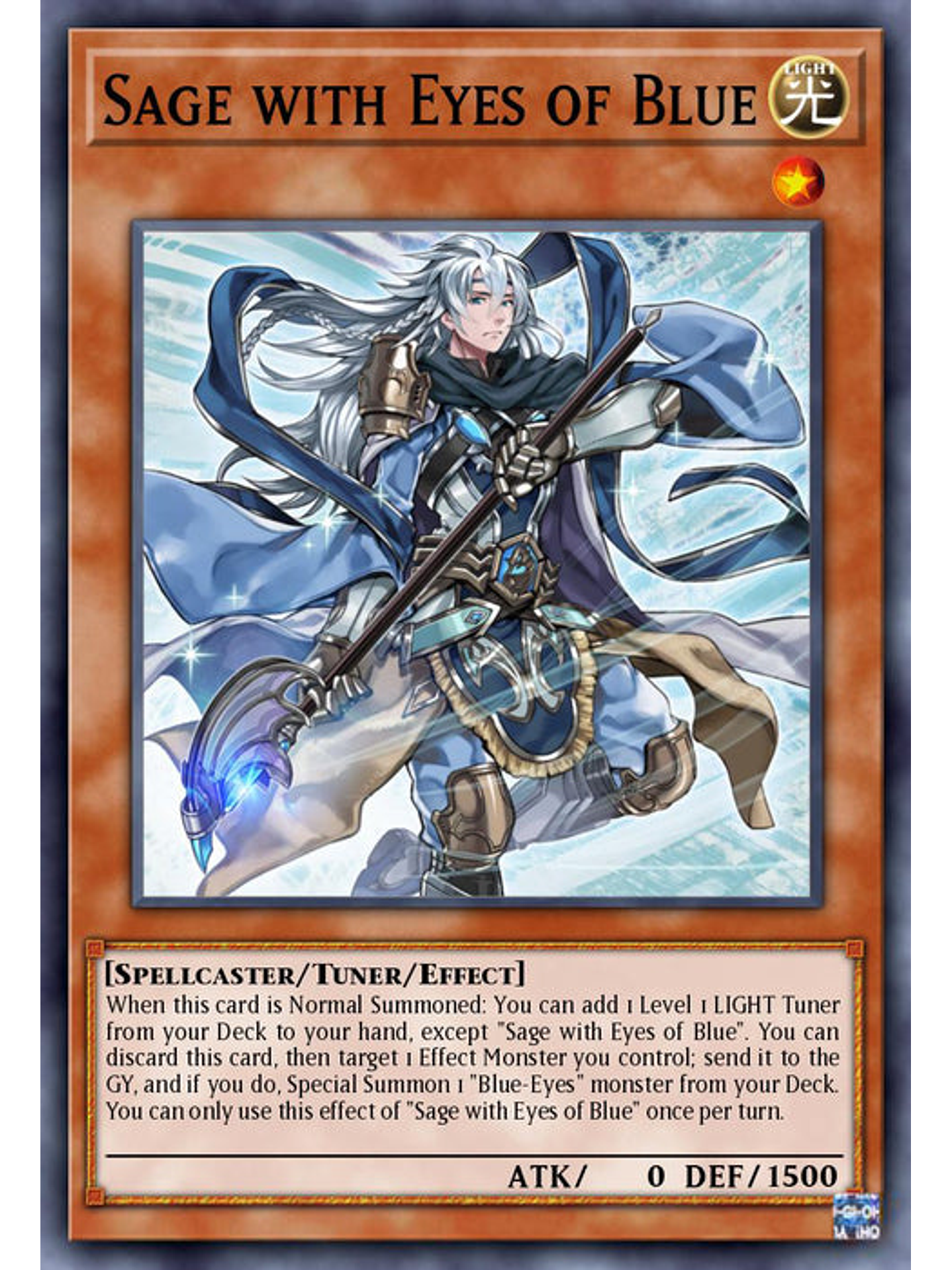 Sage with Eyes of Blue - BLC1-EN014 - Ultra Rare 1st Edition 1