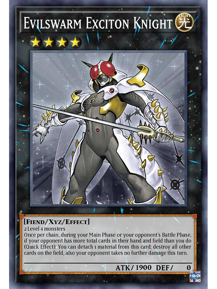 Evilswarm Exciton Knight - BLC1-EN015 - Ultra Rare 1st Edition 1