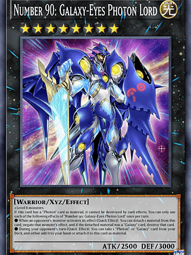 Number 90: Galaxy-Eyes Photon Lord - BLC1-EN018 - Ultra Rare (Silver) 1st Edition