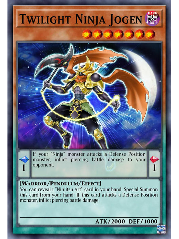 Twilight Ninja Jogen - BLC1-EN049 - Common 1st Edition 1