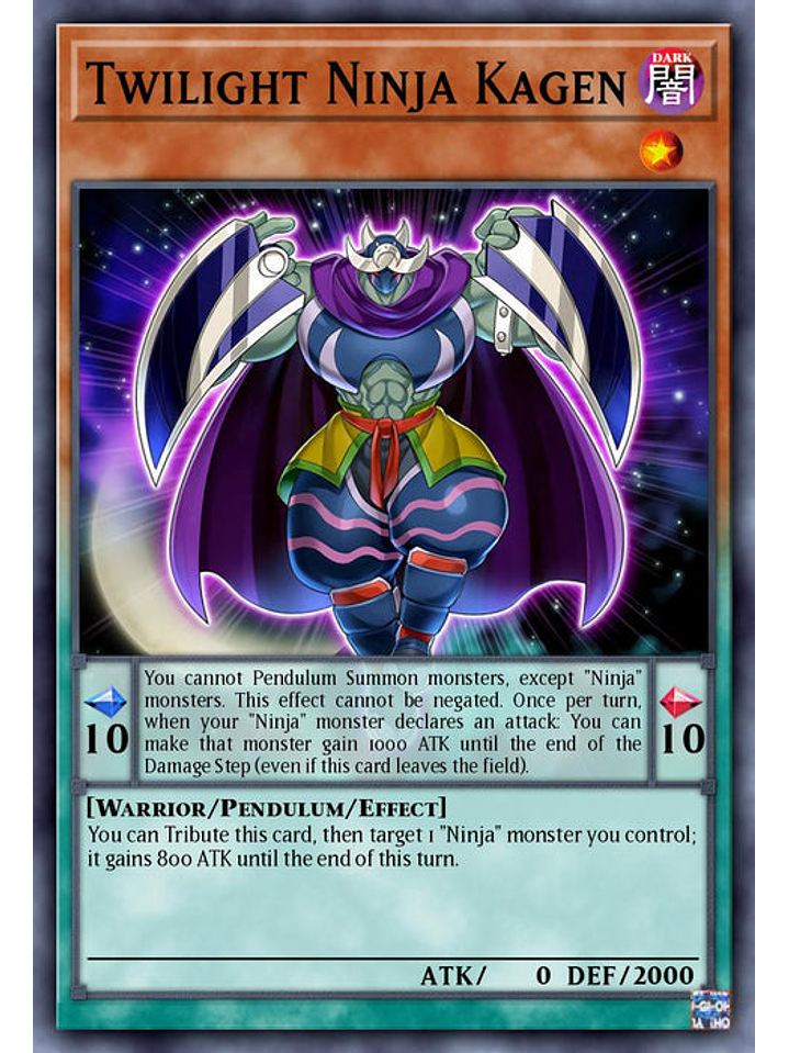 Twilight Ninja Kagen - BLC1-EN050 - Common 1st Edition 1