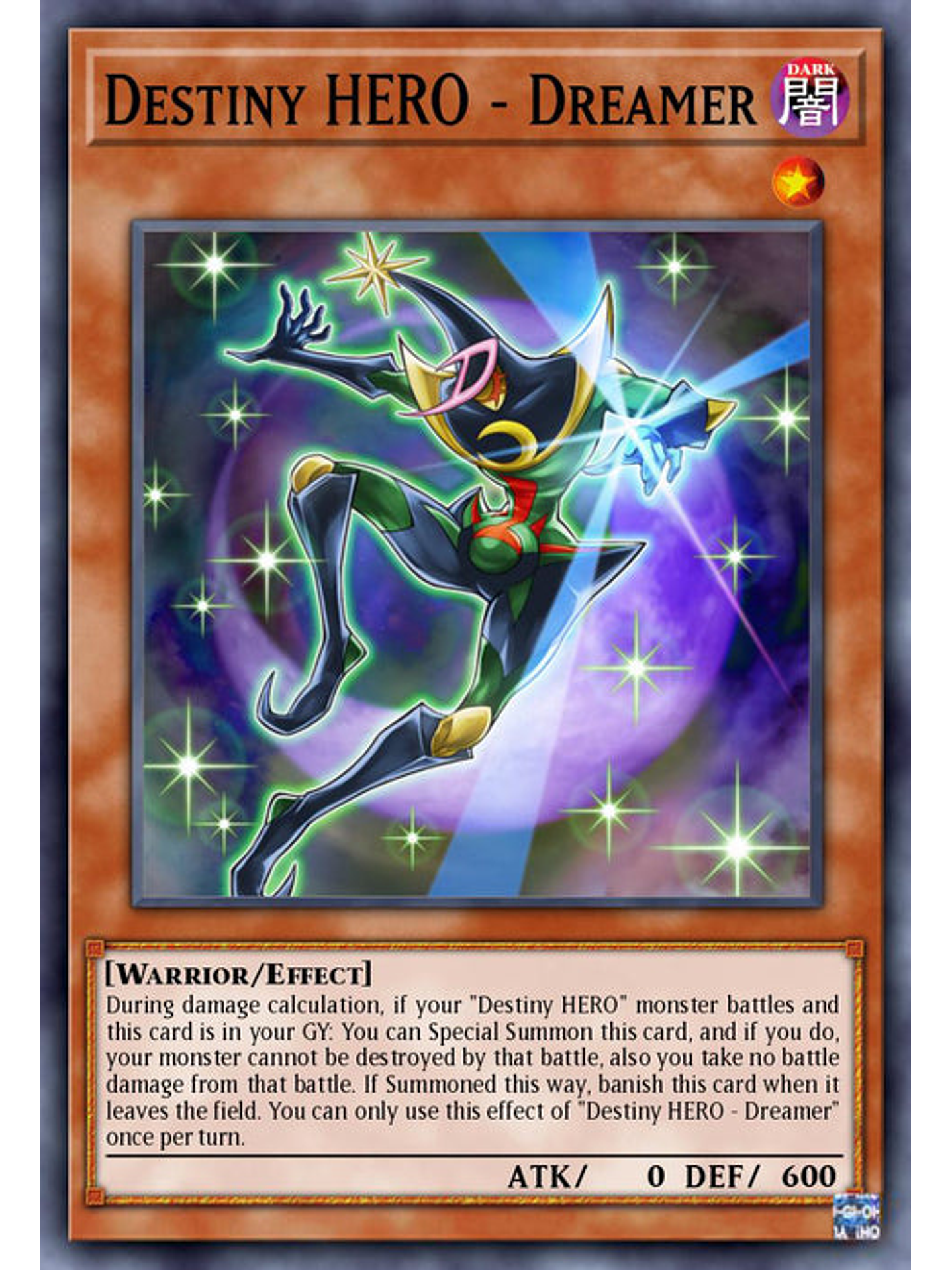 Destiny HERO - Dreamer - BLC1-EN053 - Common 1st Edition 1