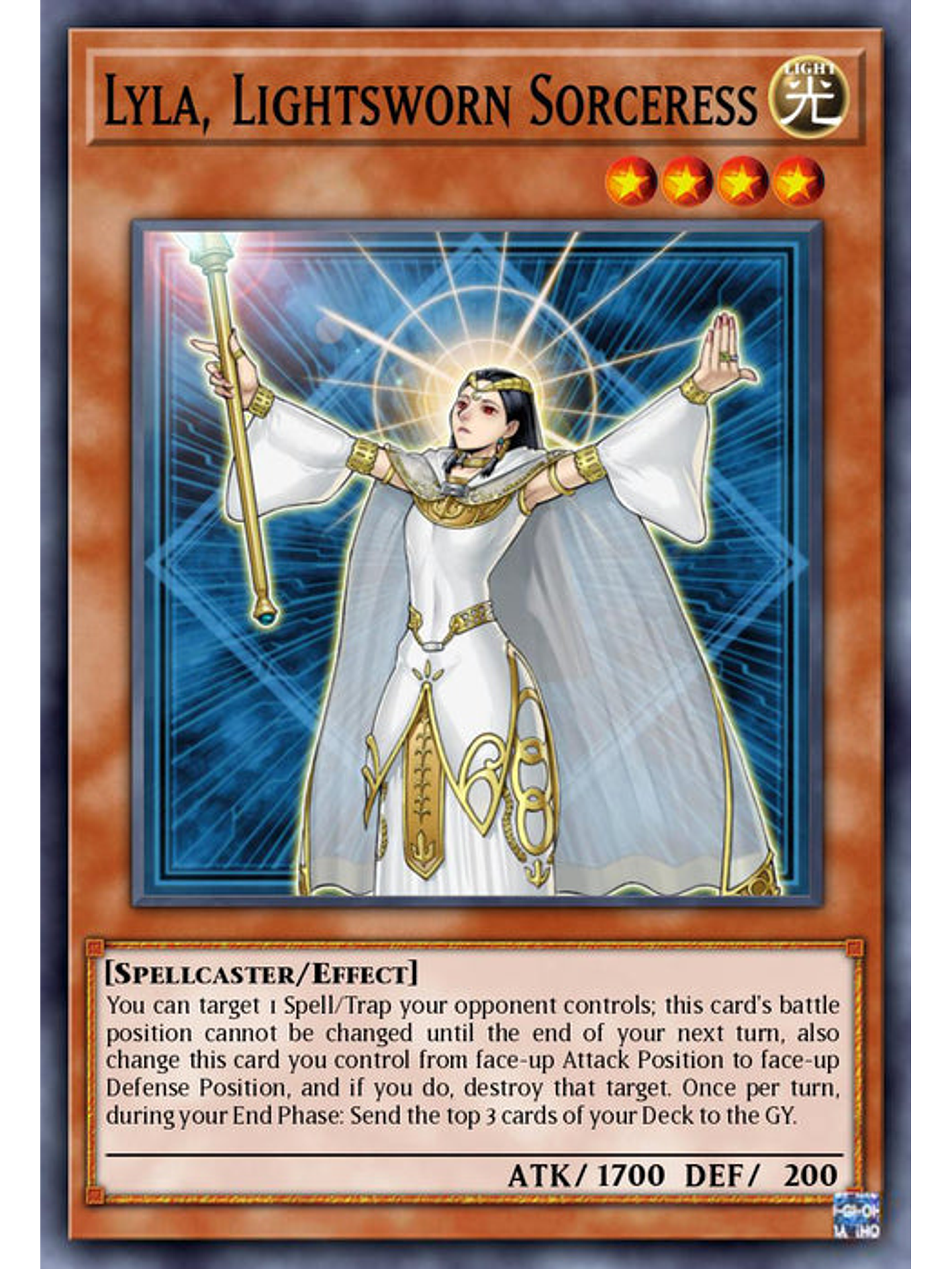 Lyla, Lightsworn Sorceress - BLC1-EN055 - Common 1st Edition 1