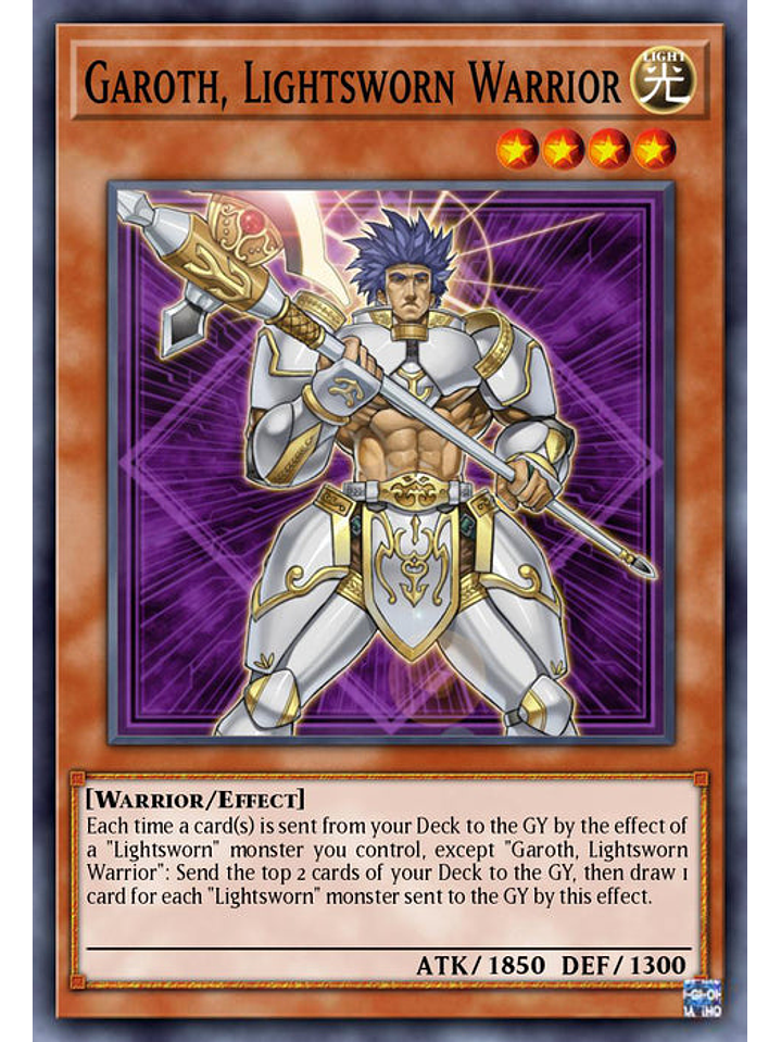 Garoth, Lightsworn Warrior - BLC1-EN056 - Common 1st Edition 1