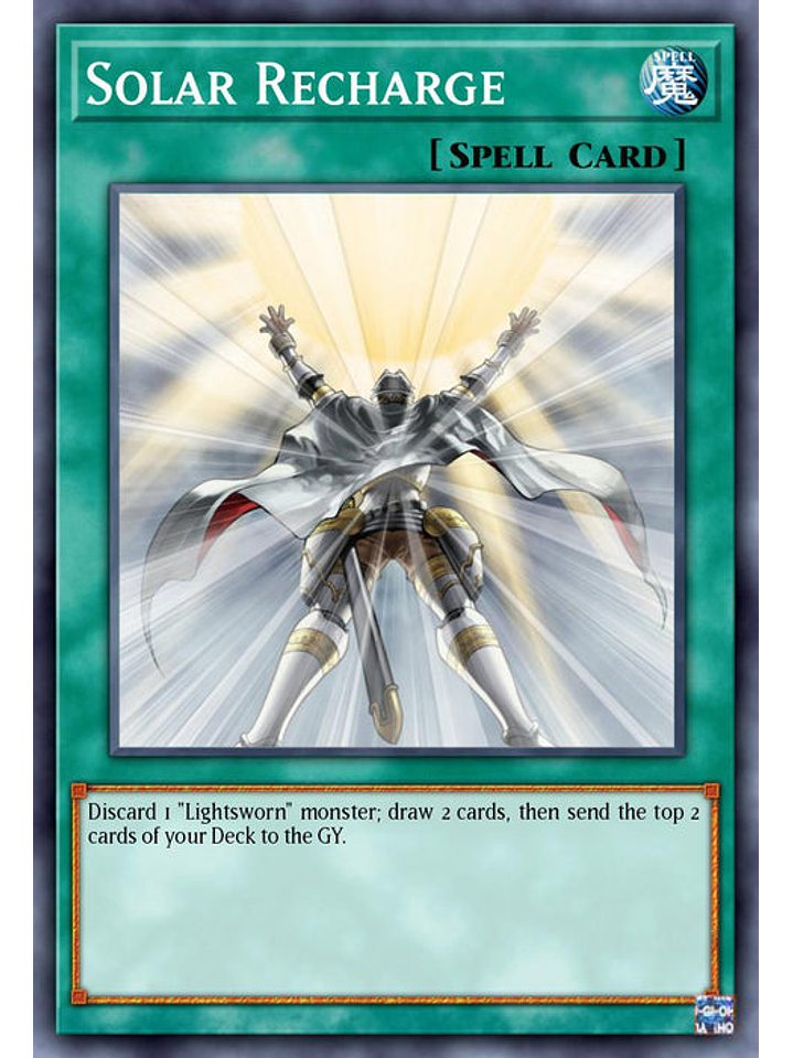 Solar Recharge - BLC1-EN062 - Common 1st Edition 1