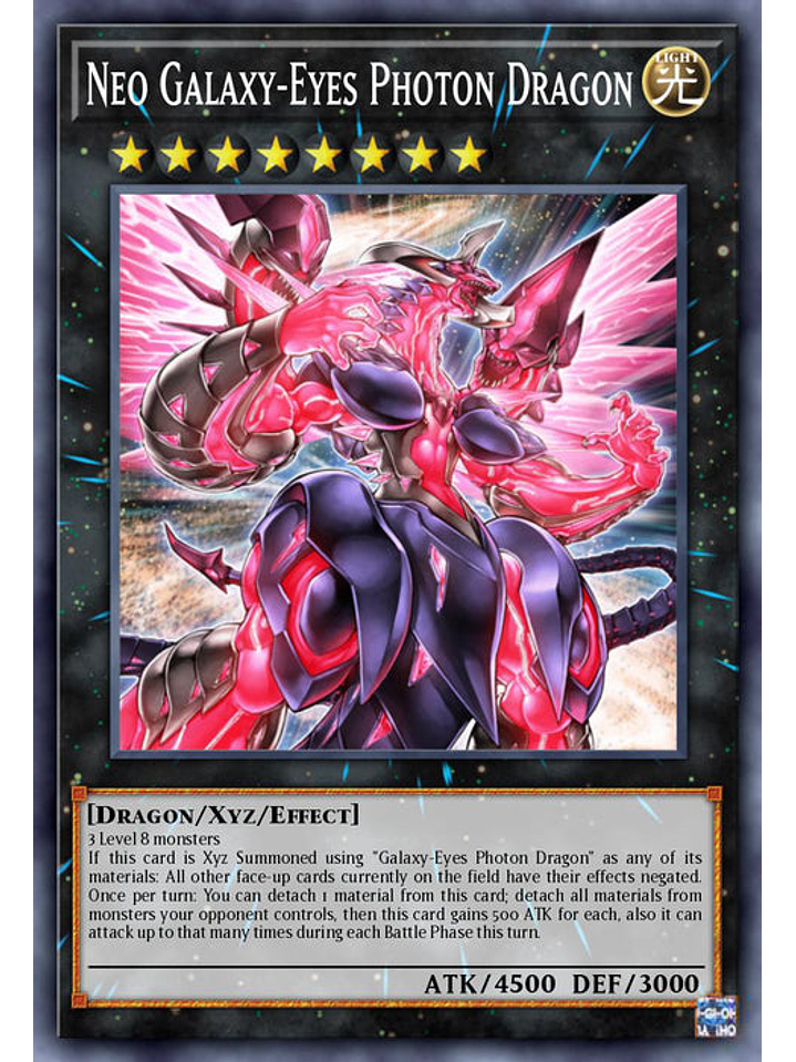 Neo Galaxy-Eyes Photon Dragon - BLC1-EN070 - Common 1st Edition 1