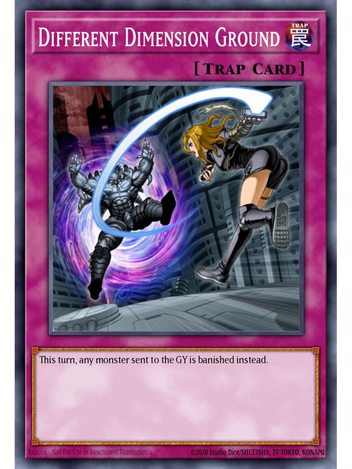 Different Dimension Ground - BLC1-EN076 - Common 1st Edition 1