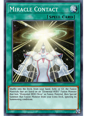 Miracle Contact - BLC1-EN075 - Common 1st Edition