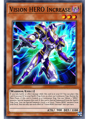 Vision HERO Increase - BLC1-EN082 - Common 1st Edition
