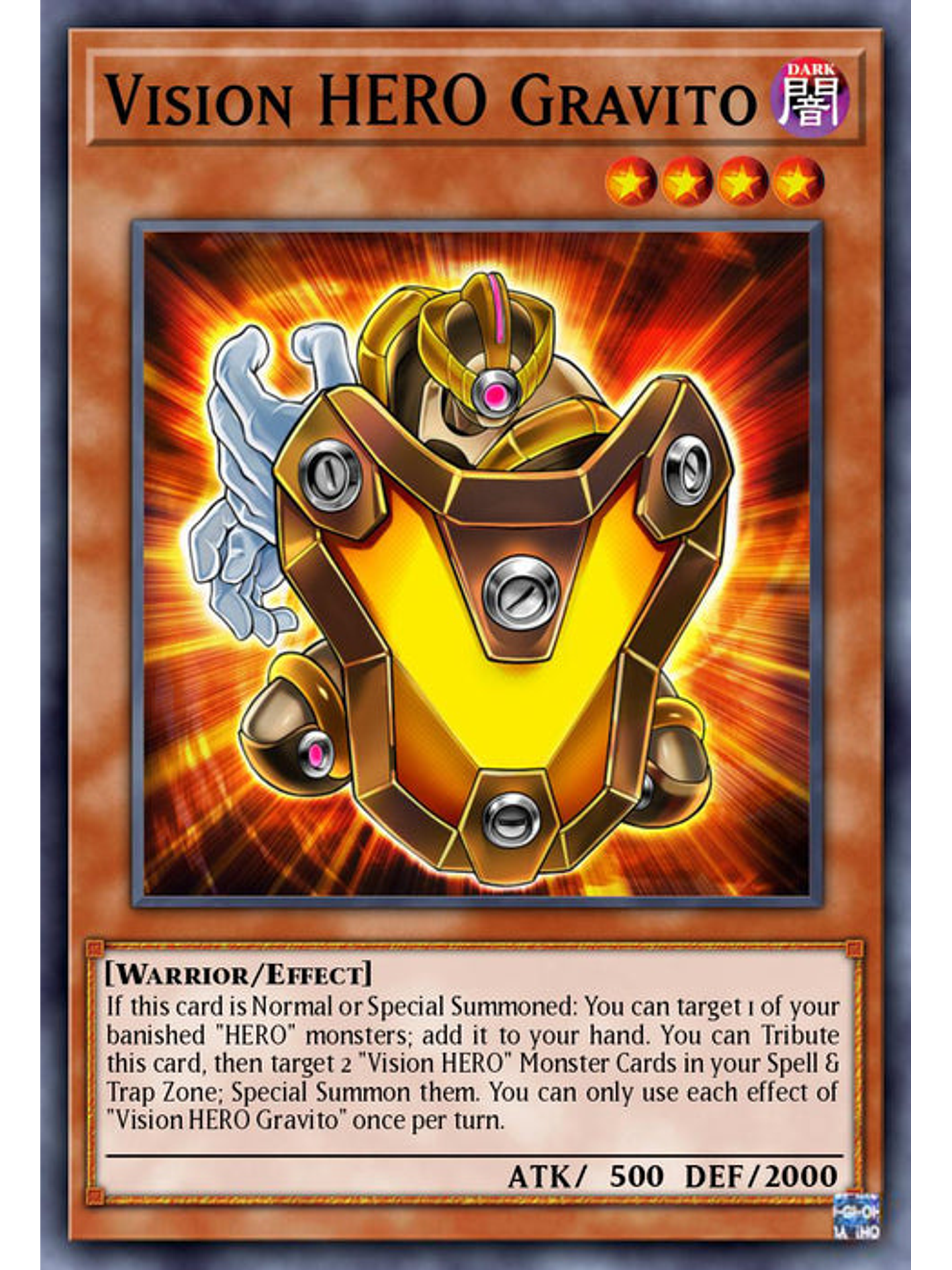 Vision HERO Gravito - BLC1-EN084 - Common 1st Edition 1