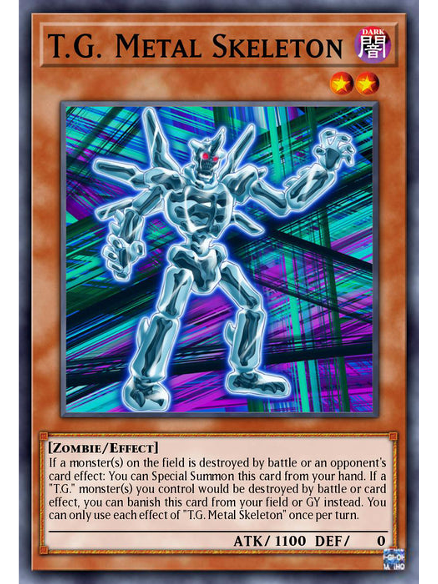 T.G. Metal Skeleton - BLC1-EN090 - Common 1st Edition 1