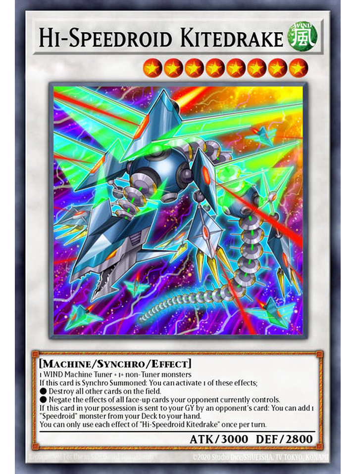 Hi-Speedroid Kitedrake - BLC1-EN092 - Common 1st Edition 1