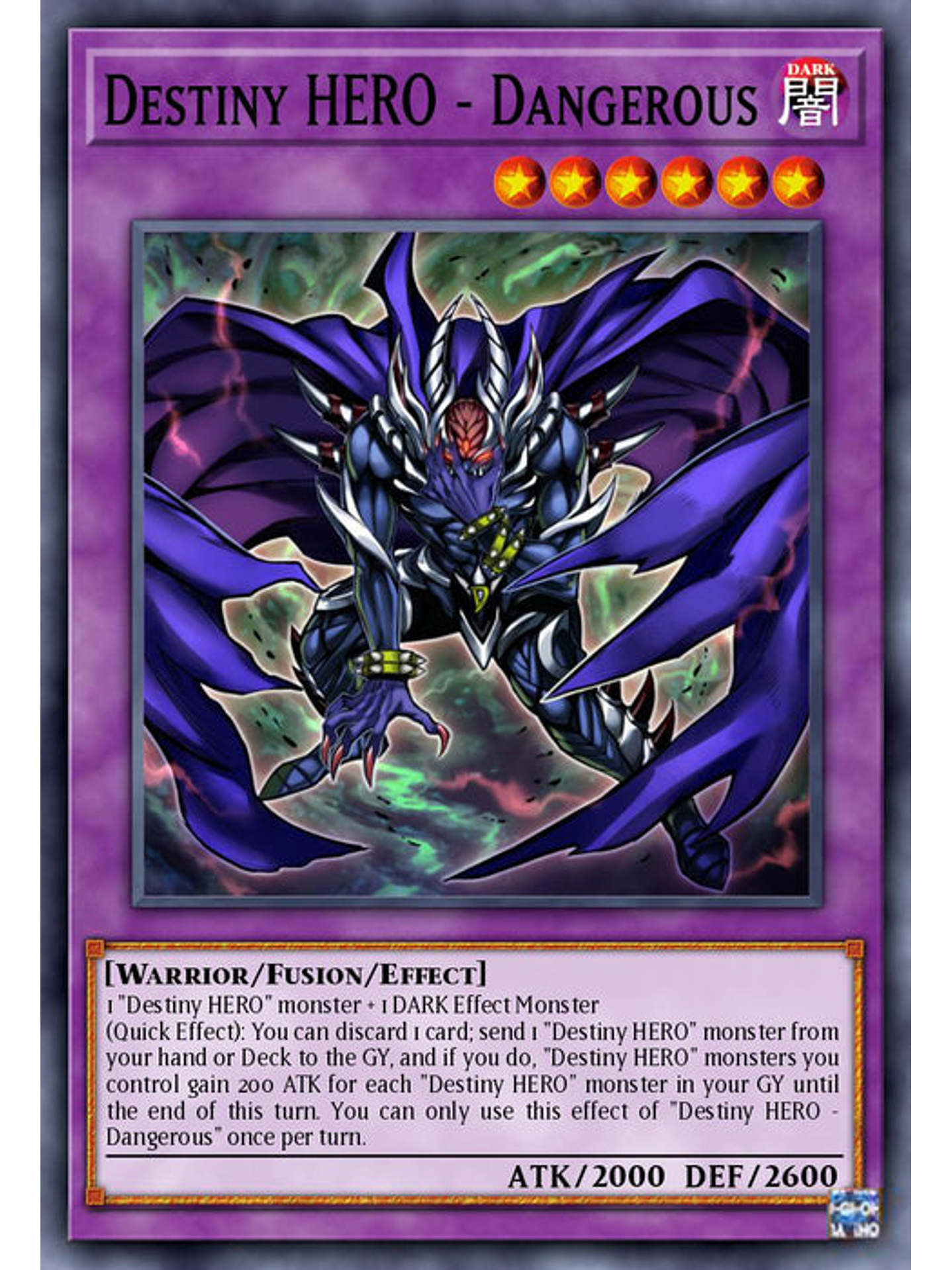 Destiny HERO - Dangerous - BLC1-EN100 - Common 1st Edition 1