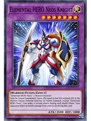 Elemental HERO Neos Knight - BLC1-EN101 - Common 1st Edition