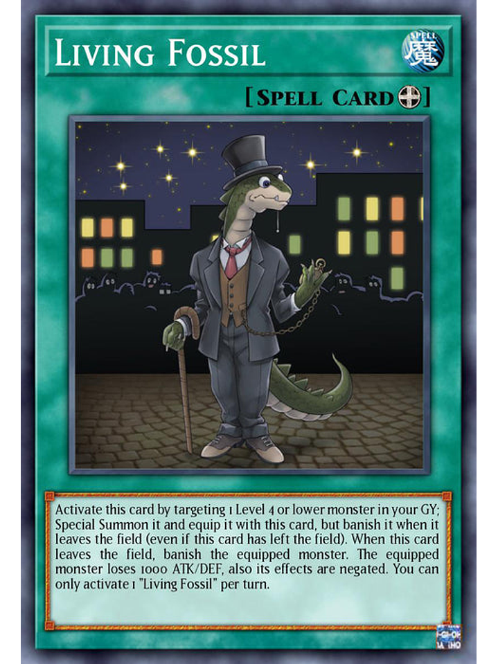 Living Fossil - BLC1-EN104 - Common 1st Edition 1