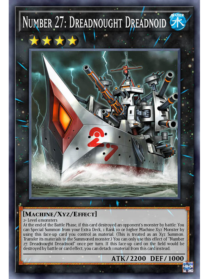 Number 27: Dreadnought Dreadnoid - BLC1-EN109 - Common 1st Edition 1