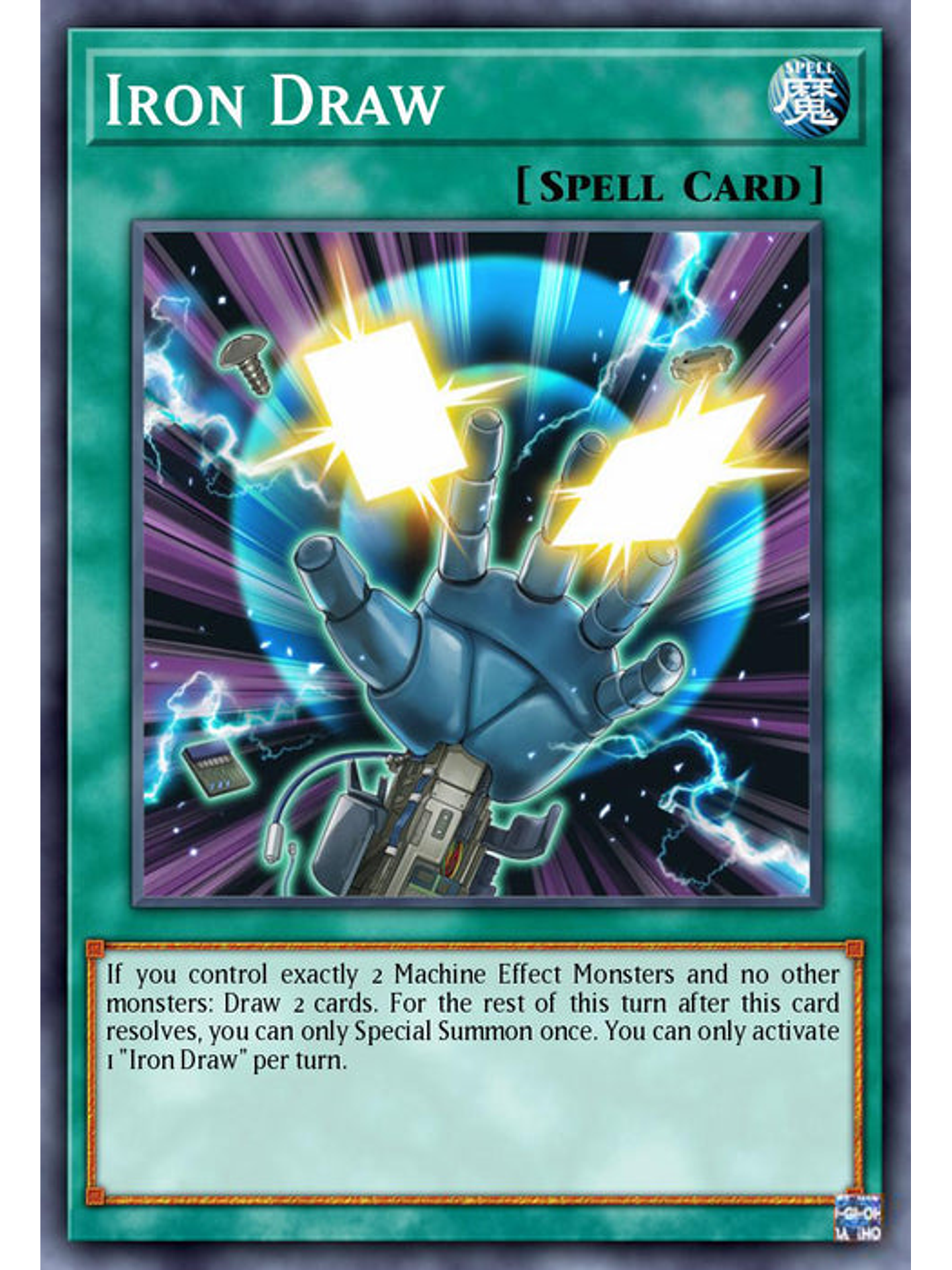 Iron Draw - BLC1-EN111 - Common 1st Edition 1