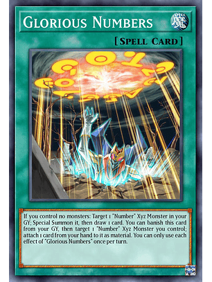 Glorious Numbers - BLC1-EN112 - Common 1st Edition
