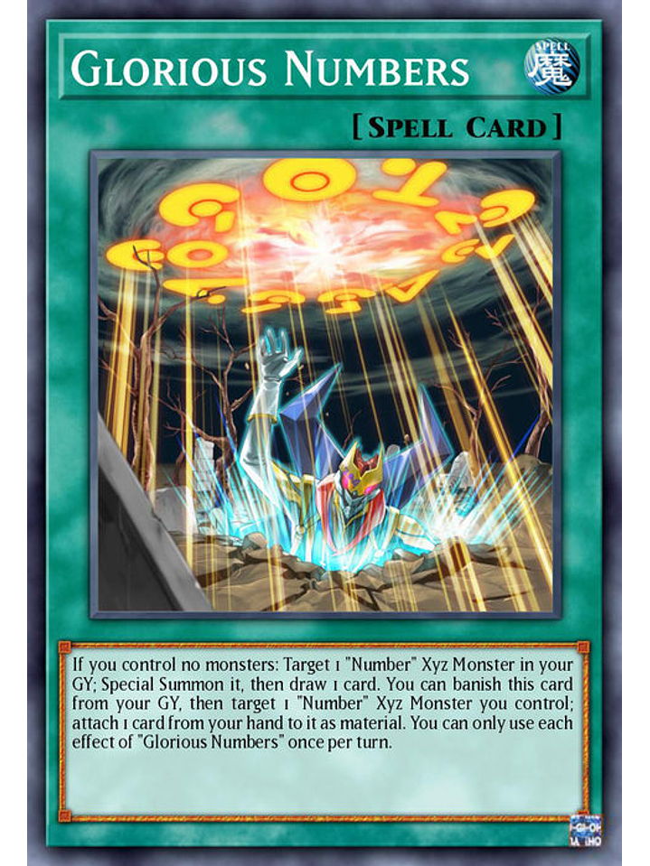 Glorious Numbers - BLC1-EN112 - Common 1st Edition 1