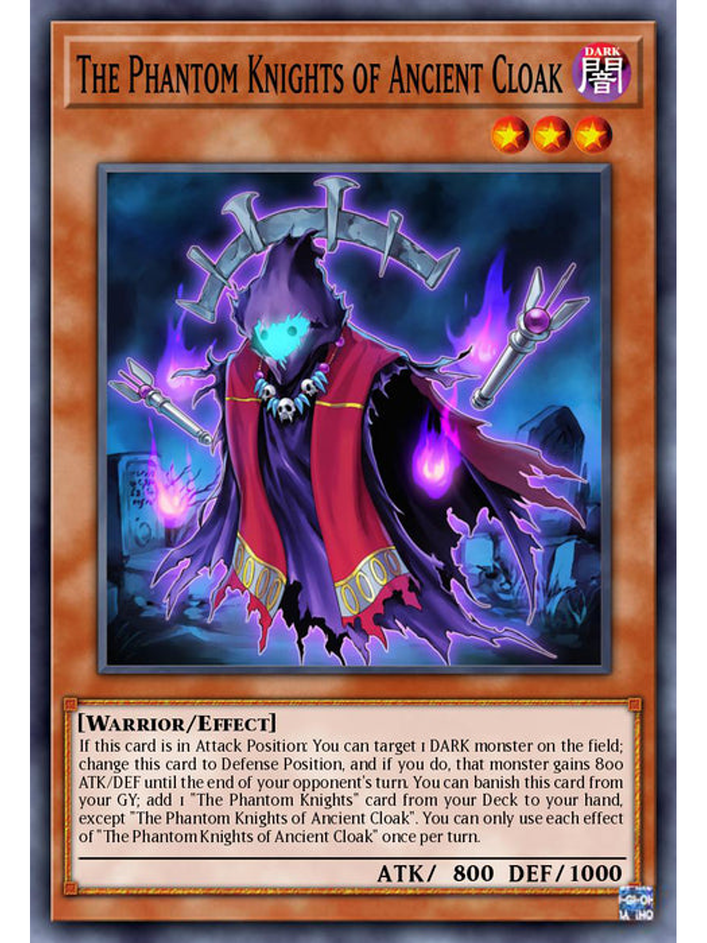 The Phantom Knights of Ancient Cloak - BLC1-EN115 - Common 1st Edition 1